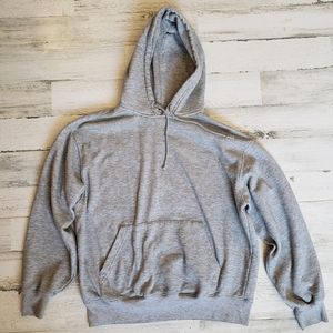 Gray Athletech Hoodie cotton and polyester